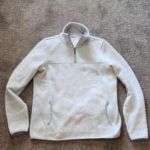 Thread & Supply Gray Quarter-Zip